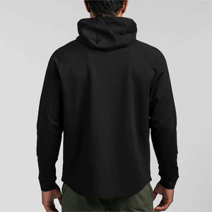 Los mejores fabricantes a granel Cantidad a granel Hombres Sudaderas con capucha para la calle Hombres Sudaderas con capucha de algodón con impresión y embalaje personalizados - Product Image 5