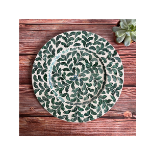 Mantel Individual de mesa bohemio ecológico de concha marina colorida hecho a mano elegante, esteras de aislamiento Fritillary creativas del sudeste asiático, Luz - Product Image 1