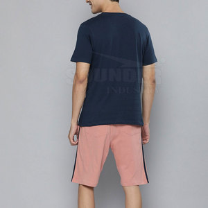 Conjunto de Dos Piezas Personalizado de Alta Resistencia para Hombre, Talla Grande, 100% Algodón, Lavable, Diseño OEM, Secado Rápido, Transpirable y Ligero - Product Image 2