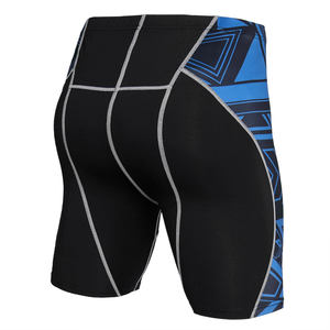 Pantalones cortos de verano de compresión para correr de secado rápido para hombre, pantalones cortos personalizados para correr, pantalones cortos de entrenamiento de compresión para hombre - Product Image 5