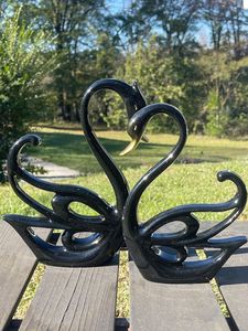 Cygne décoratif en résine, figurine artistique de cygne pour la décoration intérieure, bureau, salon, table - Product Image 6