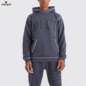 Conjuntos Deportivos Casuales con Capucha, Diseño Nuevo, Recién Llegados, 100% Algodón, Corte Ajustado, Precio Económico, Fabricación Profesional - Product Image 3