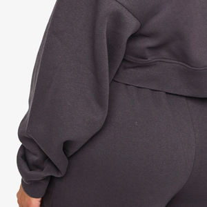 Sweat à capuche en polaire uni pour femme, coupe décontractée confortable, manches longues / Design tendance à prix avantageux pour les commandes en gros - Product Image 6