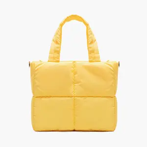 Handbags Luxury Ladies Mini Shoulder Crossbody Puffy Purse And Handbags Nylon Quilted Puffer Tote Bag