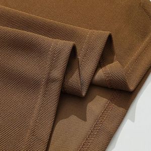 Chemises décontractées pour hommes en polyester/coton, personnalisées, été, douces, respirantes, imprimées, tricotées, brodées - Product Image 4