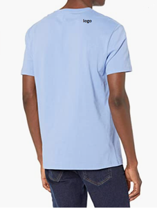 T-shirt Homme Slim Fit Formel à Manches Courtes Uni 100% Coton Tricoté Écologique Respirant Haute Qualité Personnalisable - Direct - Product Image 6