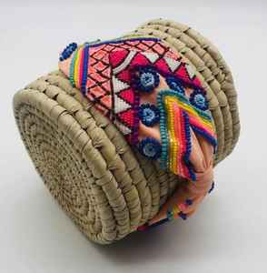 Hand-Embroidered Evil Eye Girls <b>Headband</b> Soft Cushioned All-<b>Beaded</b> Hairband Easy to Wear Cute Kids Accessory Style - Product Image 3