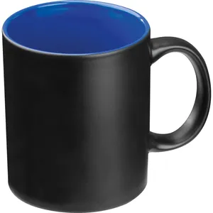 Mug en céramique noir personnalisé ZANE, article de merchandising sur mesure - Product Image 1