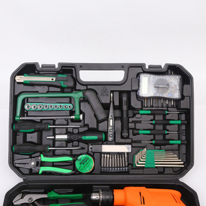 Juego de taladro de impacto, herramientas de reparación de Hardware para el hogar, 128 piezas - Product Image 4