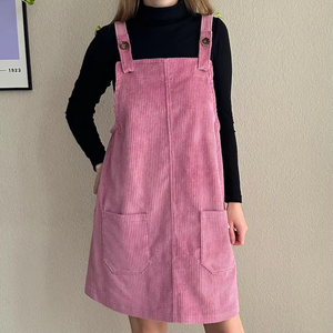 chinese dress ladies The Oversized Denim Dungaree