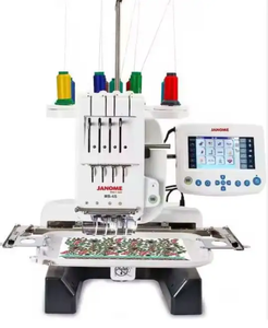 Janome MB-4S Machine à broder industrielle à quatre aiguilles Quilting informatisé avec support OEM améliore la confiance en la broderie de chapeaux - Product Image 1