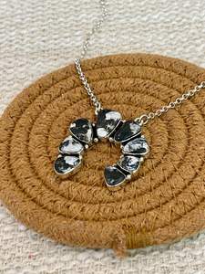 สร้อยคอ Naja ช่อควายสีขาวเงินสเตอร์ลิงทำด้วยมือเครื่องประดับสำหรับผู้หญิงเครื่องประดับหรูหรามีเอกลักษณ์เฉพาะของ Boho - Product Image 2