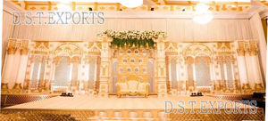 กรอบรูปเวทีแต่งงานตกแต่งงานแต่งงานกรอบ/แผงตกแต่งฉากงานแต่งงานที่มีชื่อเสียงของสหราชอาณาจักรกรอบรูปเวทีงานแต่งงาน - Product Image 5