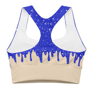 Sujetador deportivo personalizado de color azul y rosa para hombres, servicio OEM, Sujetador deportivo multicolor de lujo a la moda para adultos y mujeres - Product Image 4