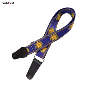 2525 fabbrica diretta professionale OEM colorful chitarra cinturino Sunprint accessorio per chitarra per strumenti a corda - Product Image 4