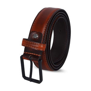 Cinturones de Cuero para Hombre de Alta Calidad, Hebilla de Acero, Resistentes, Ligeros y Personalizables, Estilo Deportivo Sher Sons, MOQ Bajo - Product Image 2