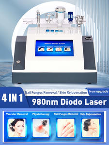 Láser de diodo 4 en 1 de 980nm para limpieza vascular, eliminación de venas varicosas, tratamiento de hongos en las uñas, dispositivo de belleza - Product Image 5