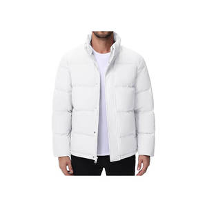 Chaqueta con capucha para hombre Chaqueta cálida de burbuja para hombre Puffy Nylon Company - Product Image 3