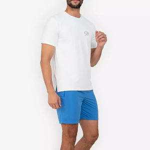 Personnalisé en gros de haute qualité yoga t-shirt pour hommes respirant athlétique Gym vêtements de sport entraînement hommes Fitness t-shirts - Product Image 4