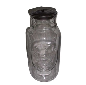 Tarro de cristal de nuevo diseño de IndianExporter con tapa sellada de metal, cubierta de almacenamiento de especias de cocina a prueba de fugas, precio al por mayor - Product Image 1