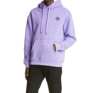 เสื้อฮู้ดแบบสวมหัวของผู้ชายเสื้อฮู้ดทรงโอเวอร์ไซส์สีพื้นแบบเรียบง่ายสำหรับฤดูหนาว - Product Image 4