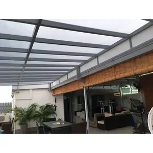 Panel de Techo Transparente de Policarbonato Sólido Resistente con Protección UV, Diseño Moderno, G Crystal G Crystal 01 - Product Image 3