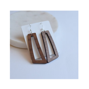 ต่างหูไม้ของขวัญคริสต์มาสการออกแบบที่ยอดเยี่ยมเครื่องประดับใช้ประจำวันผลิตในอินเดีย - Product Image 5