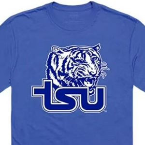 Camiseta Personalizada para la Universidad Estatal, Serigrafiada con TSU en la Parte Delantera, para Ropa HBCU, 100% Algodón, Transpirable y Ecológica - Product Image 4