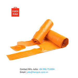 บรรจุภัณฑ์ถุงใส่เสื้อยืดแบบมีซิปพิมพ์ลายแบบย่อยสลายได้พลาสติกจากเวียดนาม OEM ตามสั่ง - Product Image 2