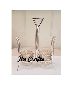 Portavasos de Hierro con Madera y Perilla de Madera, Tamaño y Forma Personalizados, Portavasos de Vidrio al Mejor Precio - Product Image 5