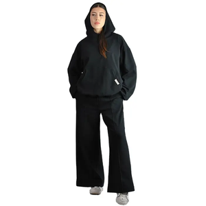 <b>Women's</b> High Quality Custom Jogger Suits Hoodie <b>Trouser</b> Short XL Sweatpants Hoodie Set Jogging High Quality Hoodie <b>Trouser</b> <b>Women</b> - Product Image 1
