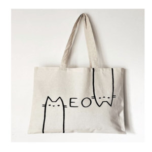 Bolso de compras tejido personalizado de alta calidad con patrón de letras - Product Image 5