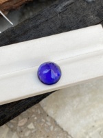 13 MM couleur rare Tanzanite naturelle forme ronde pierre coupée qualité Super Deluxe grande taille Zoisite Tanzanite Loupe propre 11.69 carat