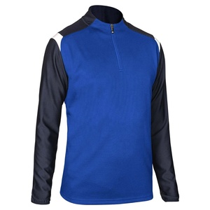 Custom Polyester New Half <b>Zipper</b> Shirts Sports Training Half Zip <b>Tops</b> Hurling Half Zip <b>Tops</b> Uniform <b>Tops</b> for Mens - Product Image 1