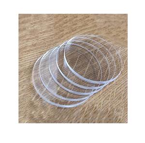 <b>Table</b> Top Acrylic Clear Tea <b>Coaster</b> for Office <b>Table</b> Decorate Round Shape Acrylic <b>Coaster</b> for Hotel Drink Coffee Tea Cup <b>Coaster</b> - Product Image 3