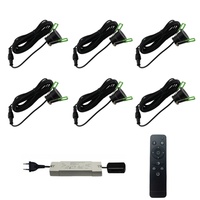 Carports Décoration Éclairage Mini Spot Led Dimmable IP65 Étanche 3W Mini LED avec 5m de Câble