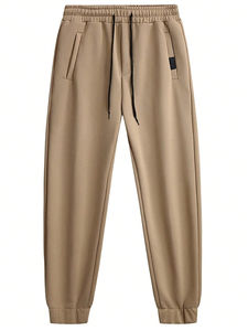 Pantalones de chándal para hombre informales superventas, pantalones de chándal apilados con cordón y cintura elástica de algodón de retazos - Product Image 2