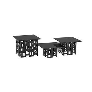 Décoration de table support pour gâteau de mariage fêtes célébration support de service de gâteau en métal rentable pour prix de gros - Product Image 5