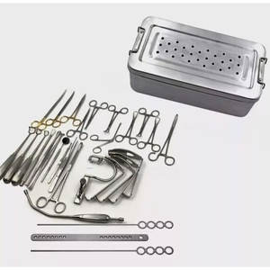 Juego básico de cirugía ortopédica de 25 piezas de instrumentos quirúrgicos con caja - Product Image 1