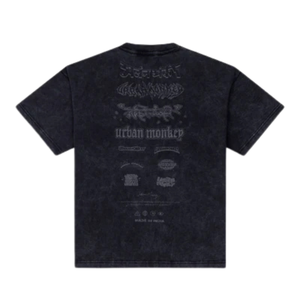 เสื้อยืดผู้ชายสีดำโอปซิเดียน ทรงหลวม ผ้าฝ้าย 100% สไตล์วินเทจ ลำลอง สตรีทแวร์ เนื้อผ้านุ่ม ระบายอากาศดี เหมาะสำหรับใส่ในชีวิตประจำวันในเมือง - Product Image 3