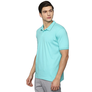 Nouveau Polo Homme à Manches Courtes Couleur Unie Respirant et Confortable en Coton Streetwear Impression Personnalisée Vêtement Haut - Product Image 5