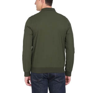 Chaquetas de manga larga para hombre hechas con material de LICRA 100%, chaquetas de LICRA de estilo callejero de secado rápido para hombre a la venta - Product Image 2