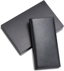 กระเป๋าสตางค์หนังแท้สำหรับผู้ชายน้ำหนักเบาพร้อมโลโก้ตามสั่ง - Product Image 6