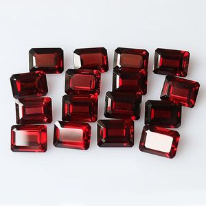 Fine Quality Natural Red Garnet Loose Gemstone | Octagon Cut Blood Red Color | High Quality Gemstone 1-1.2 Carat Color Play for - Product Image 2