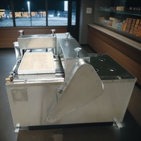 Machine automatique de découpe de bonbons durs et mous pour la fabrication de gâteaux cassants aux arachides Barre de céréales Caramel Nougat Toffee Cube Cutter