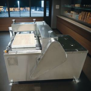 Barra automática de cereal de nuez de dulce de cacahuete quebradizo, cortador de cubo de caramelo de turrón de caramelo, máquina cortadora de caramelo duro suave - Product Image 2