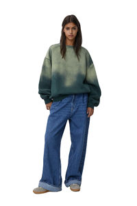 Sudaderas Unisex con Cuello Redondo y Estampado Tie Dye, Estilo Único de Moda, Sudadera Personalizada, Ropa Urbana Transpirable en Oferta - Product Image 3