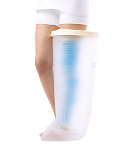 Premium Cast Cover Leg (Above Knee) Waterproof Protective Sleeve with Durable Sealing <b>System</b> for Comfortable Daily <b>Shower</b> - Product Image 1
