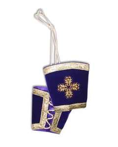 Menottes de main maçonniques les plus exigeantes Manchettes de régalia maçonniques sur mesure pour uniformes de cérémonie - Product Image 4