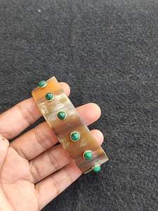 กำไลข้อมือทำจากเขาควายสุดหรู งานแฮนด์เมด เครื่องประดับคลาสสิก กำไลข้อมือทำจากเขาควาย สำหรับการสวมใส่ที่มีสไตล์ - Product Image 6